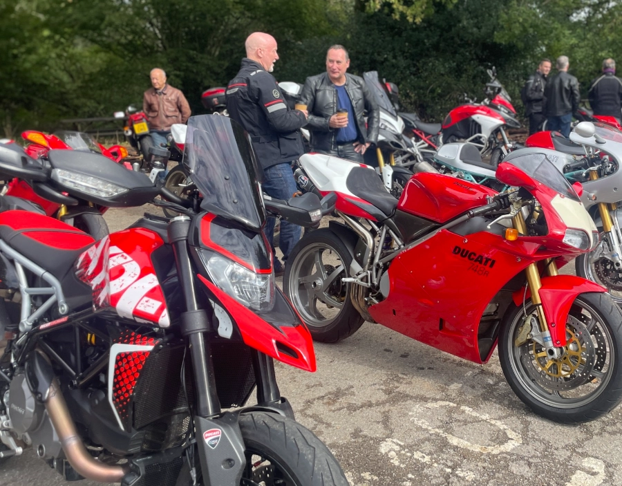 Image for DOC GB Scuderia Surrey Ride Outs Service - Ducati Motorcycles, Ducati Surrey, Ducati Riding Group, Ducati Group